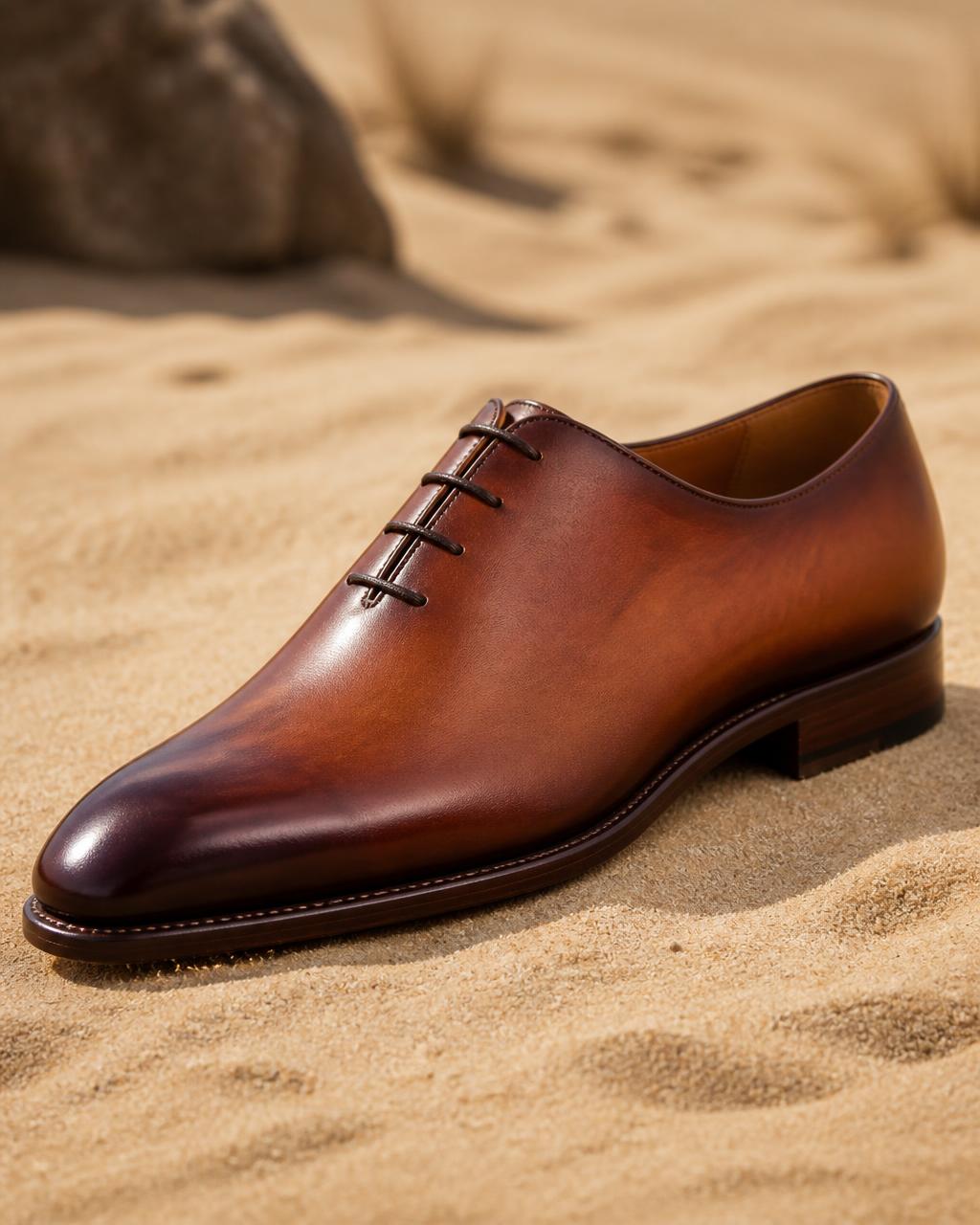 Cognac wholecut oxford